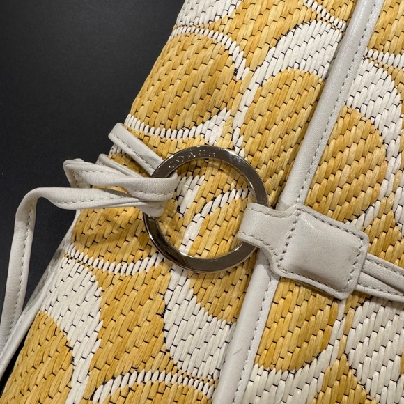 Vintage Coach Straw Beach Mat~Never Used~Perfect For Summer - Picture 2 of 7